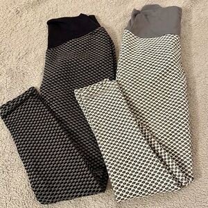 2 pairs of TikTok fishnet leggings